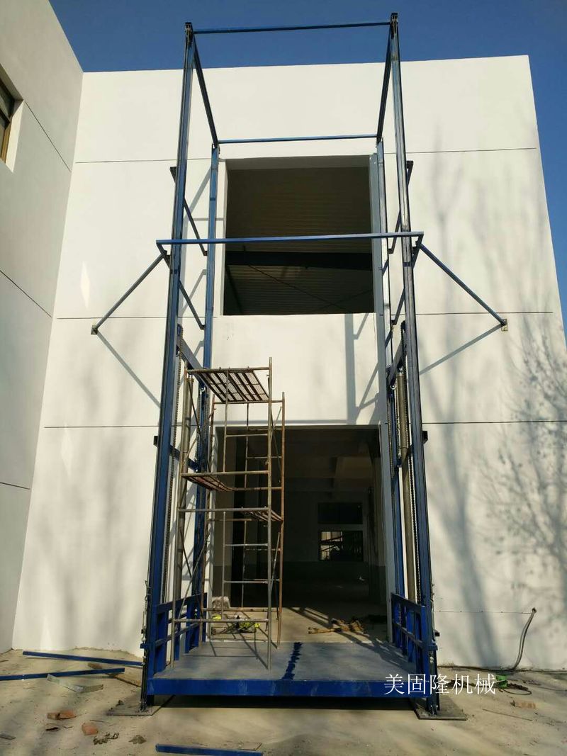 舟山仓库专用导轨式升降货梯价格