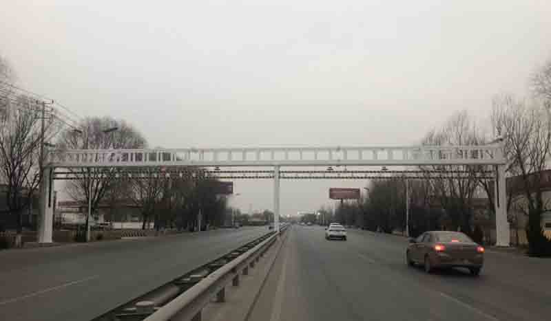 舟山公路限高杆